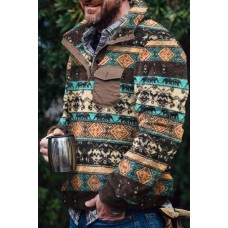 Men's winter autumn Outdoor plush Pullover